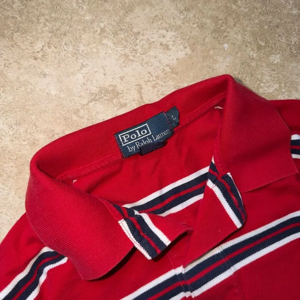 Polo by Ralph Lauren Short Sleeve Polo Shirt - Size L